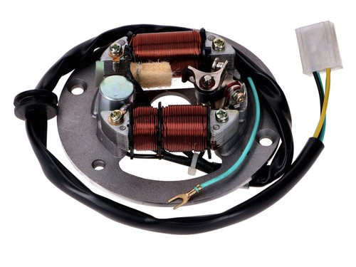 Alternator ignition with - /,