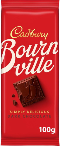 Bournville dark chocolate bar - bournville,