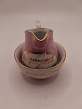 Lustre Ware Jug & Wash Bowl