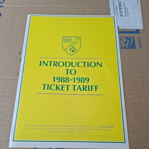 1988 norwich city - 1988/89,