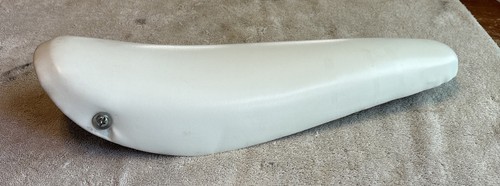 White banana seat - seat, /