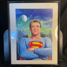 George Reeves Superman Framed