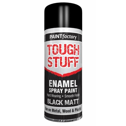 Tough stuff enamel black - tough,