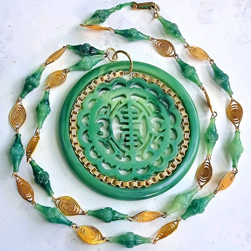 Rare vintage large faux - vintage,