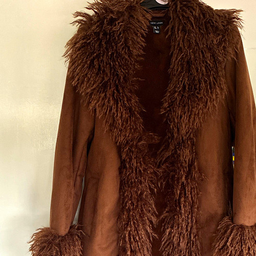 New look women brown faux - look,