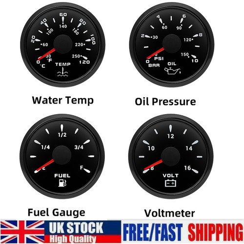 Gauge set 52mm - set, fuel