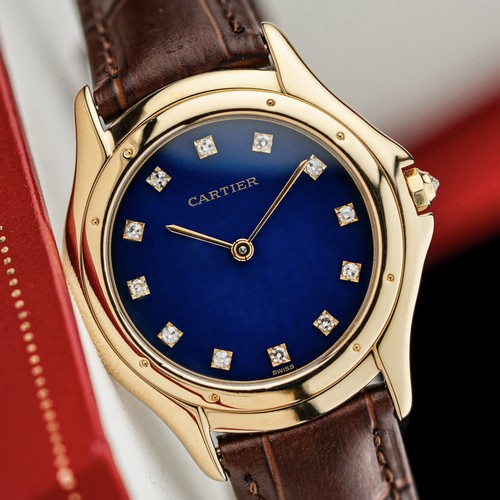 Cartier cougar 33mm - 18k, yellow