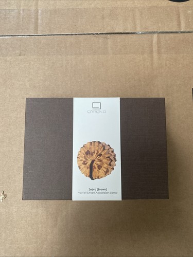 Gingko zebra velvet - brown),