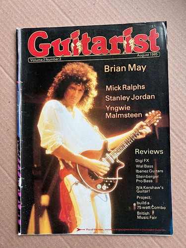 Queen guitarist magazine - queen,