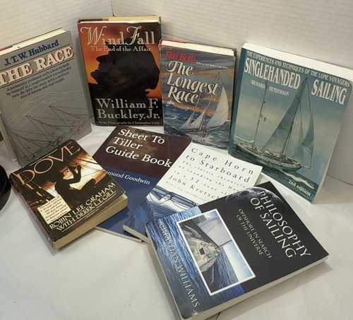 Lot sailing books - lot,