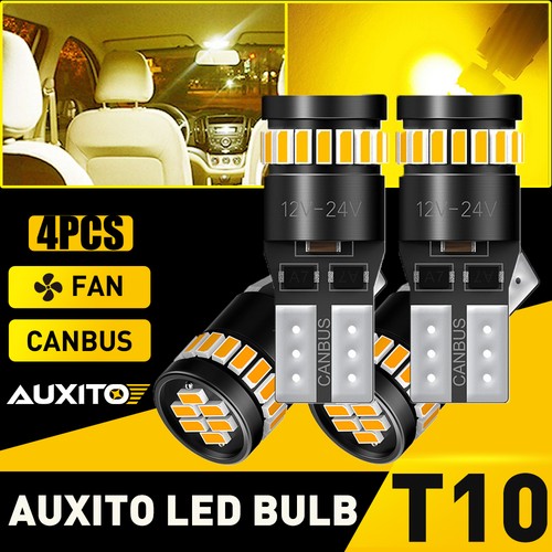 4pcs t10 led - 4pcs, license