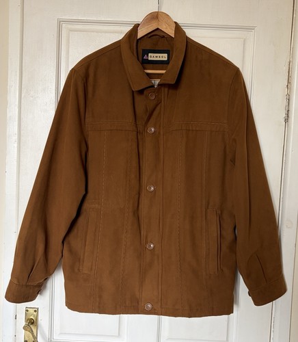 Gamsol faux suede - jacket, mens