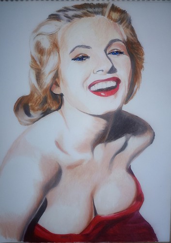 Original drawing anita - drawing, of