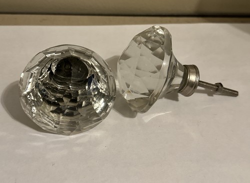 Vintage crystal clear glass - crystal,
