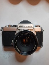 Nikkormat FT2 35mm SLR Film Camera With Nikkor 50mm F 1:2 Lens  