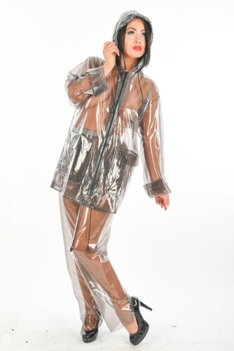 Unisex pvc rain suit two - unisex, two-piece