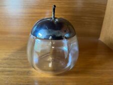 Silver Plated on Brass Apple