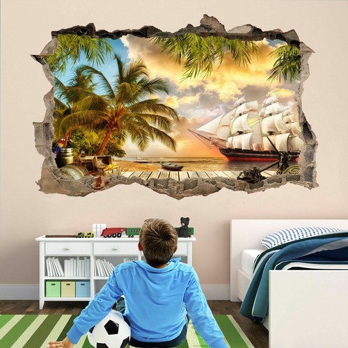 Pirate ship treasure island - ship,