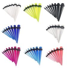 Ear Tapers & Stretching Kit Acrylic (8 Piece sets Available)