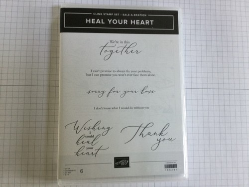 Stampin heal your heart - heart,