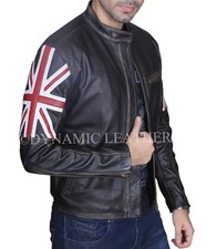 Mens Biker Vintage Distressed