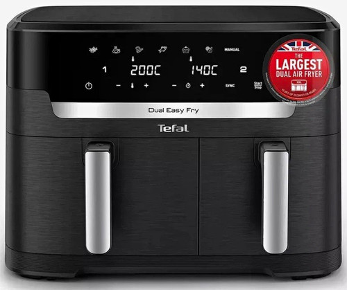 Tefal easy fry dual xxl - fry,