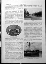 Antique Old Print Dunmow