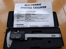 Electronic digital calliper, 150mm/6 inch