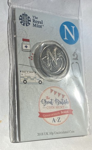 2018 royal mint 10p - mint,