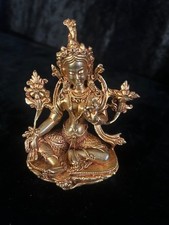 GREEN TARA  STATUE 10 CM