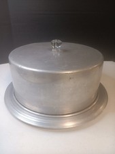 Vintage Aluminum Cake Saver
