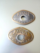 1990's TAMA ROCK STAR /ROCKSTAR BADGES x 2
