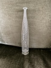 NAILSEA TALL SLIM GLASS VASE.