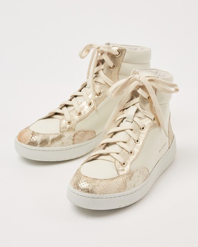 Oliver bonas womens cream - bonas, flat