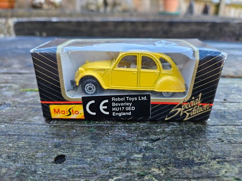 Maisto citroen 2cv boxed - maisto,