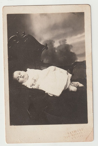 Antique photo rppc post - antique,