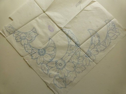 Vtg deighton 20021 floral - deighton's,