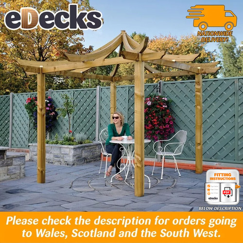 Dragon garden pergola - dragon,