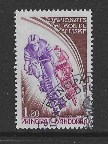 Andorra french stamp 1980 - french,