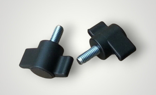 Male wing wingnut knobs - m6, wing/