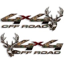 4x4 Camouflage Truck Decal