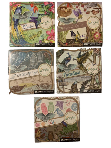 Craft artist digikit - craft, aviary