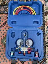 Pro Air Conditioning AC Diagnostic A/C Manifold Gauge Tool Kit Refrigeration Set