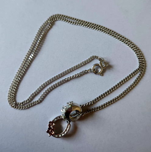 Clogau horseshoe and daffodils - and,