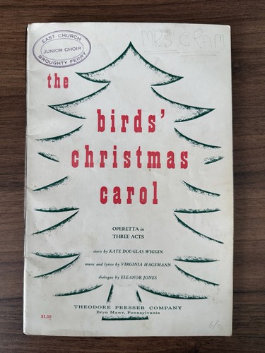 Vintage birds christmas - vintage, carol