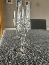 4 x TALL STEMMED  CHAMPAGNE