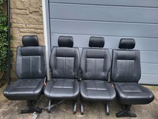 Vw T4 Caravelle factory leather Seats 4 singles + double 