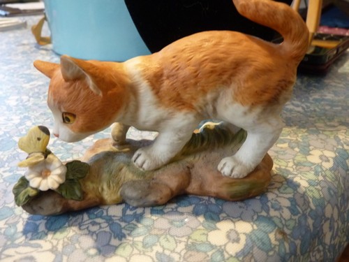 Cat figurine royal osborne - by,