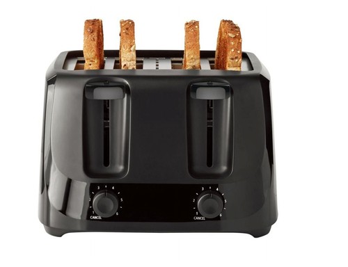 Slice toaster black with - with, 6
