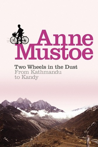Two wheels the dust from - wheels,
